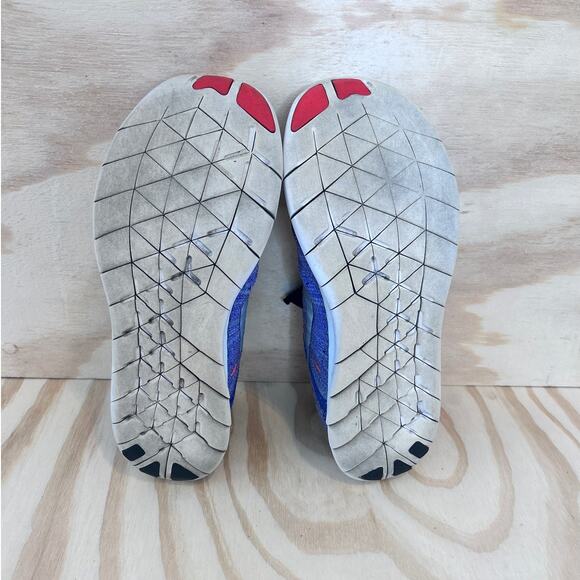 Nike - Free RN Flyknit - Running Shoes - Black/Purple - Women's - 7 - 880844-005 - Picture 8 of 9